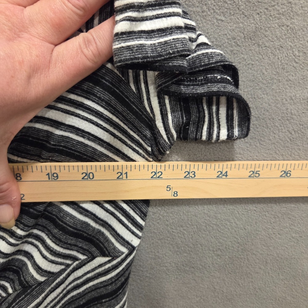 Jones New York Front Twist T Shirt Women's Size XL Striped Top‎ Casual Comfy - Picture 6 of 7